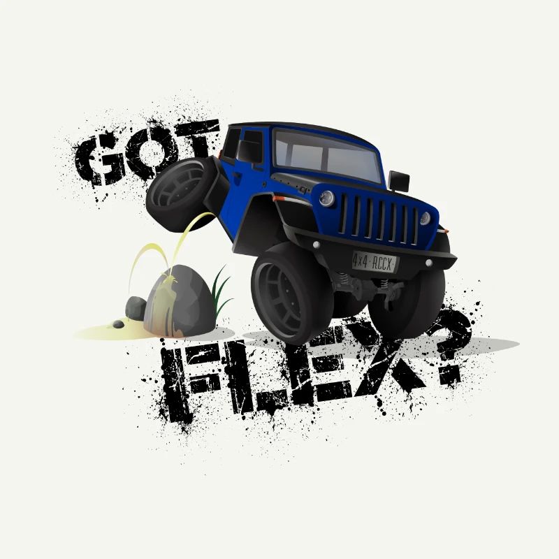 GOT FLEX? - OFFROADER Crawler - Blau