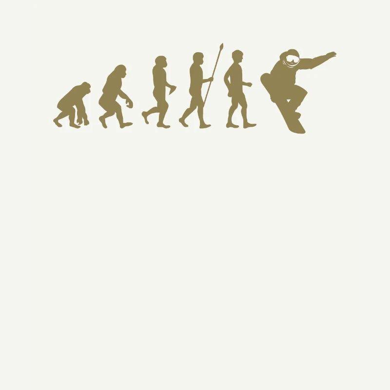 Snowboarder Evolution Idée cadeau