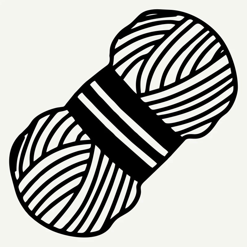 Knot knit or crochet wool