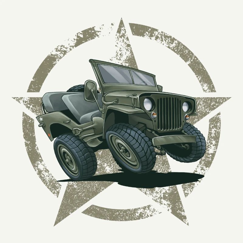 Willys MB Offroader 4x4 STAR Oldtimer Us Army