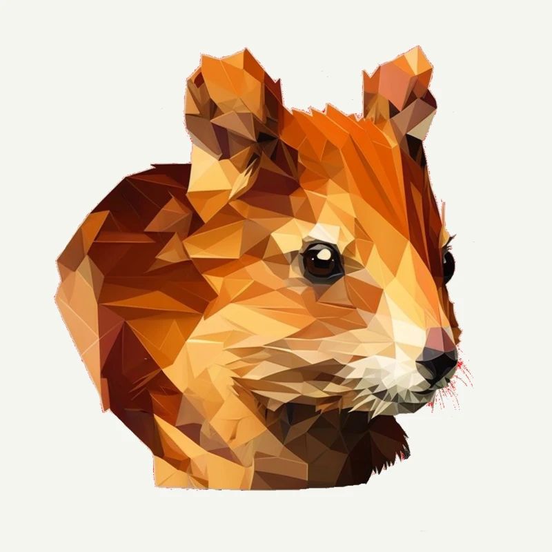 Polygon Eichhörnchen