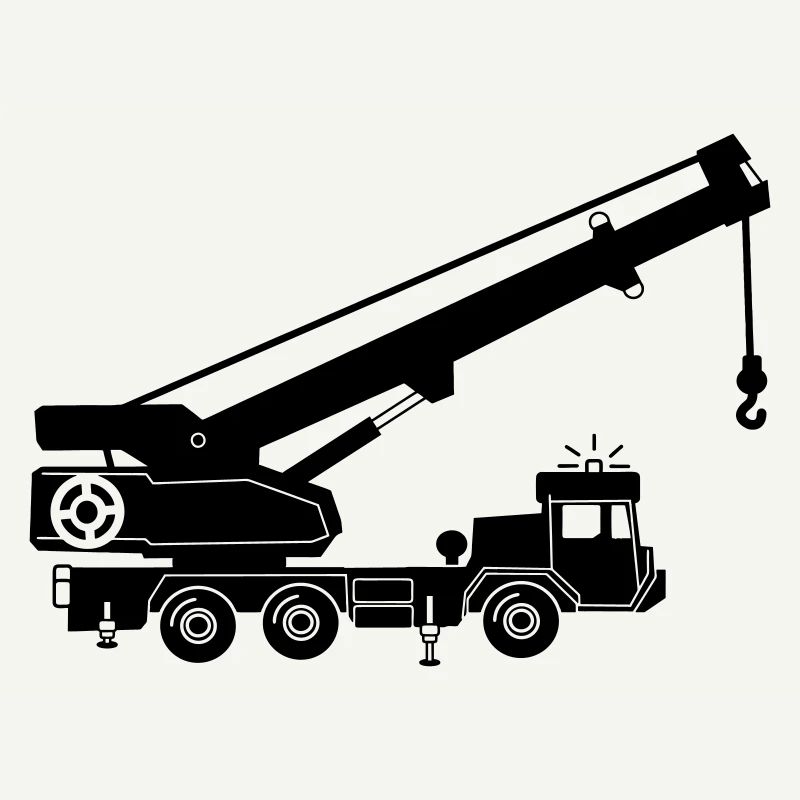Kranwagen oder Abschleppwagen