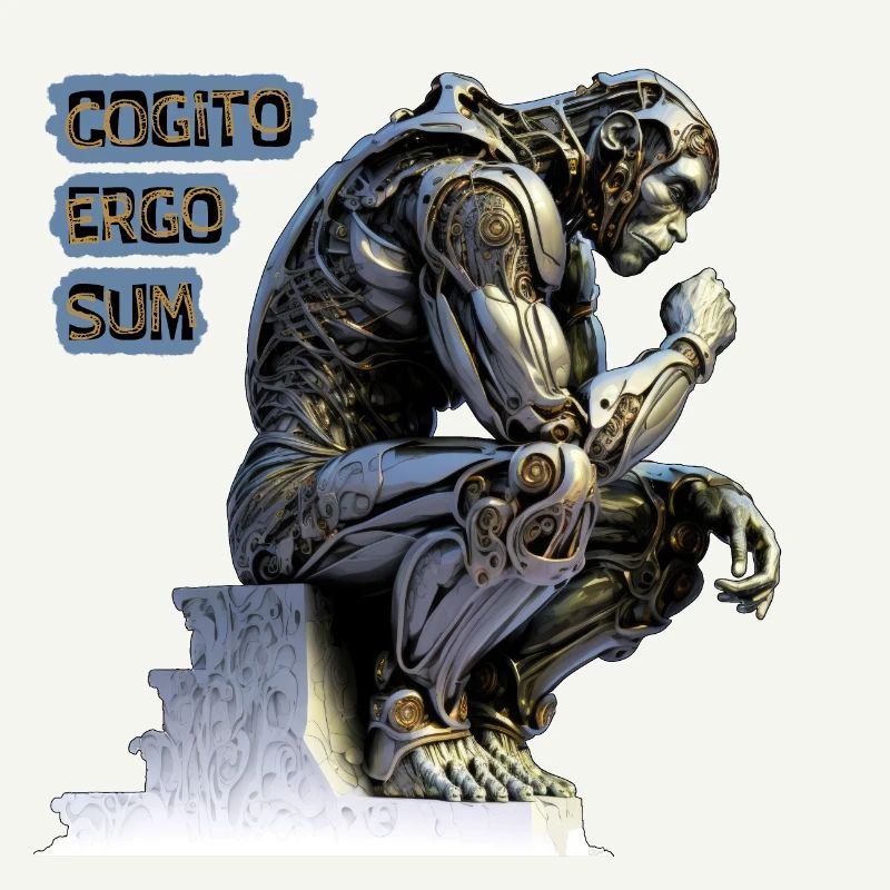 Cogito 02 - Cyborg Penseur Cogito Ergo Sum
