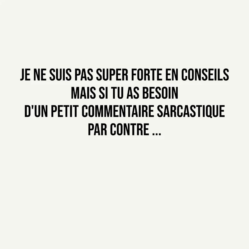 A little sarcastic comment