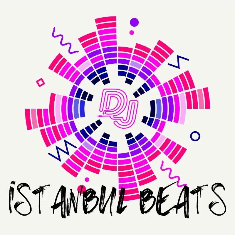 Disco Neon DJ Kreisdesign