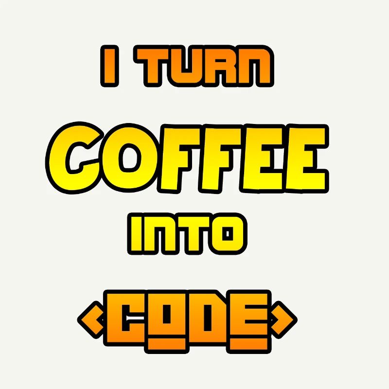 Ich verwandle Kaffee in Code