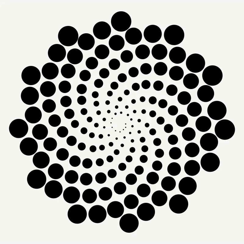 Wirbel Punkt Spirale