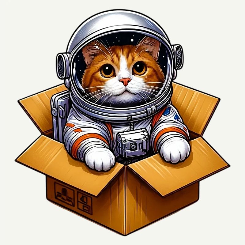 Chat astronaute
