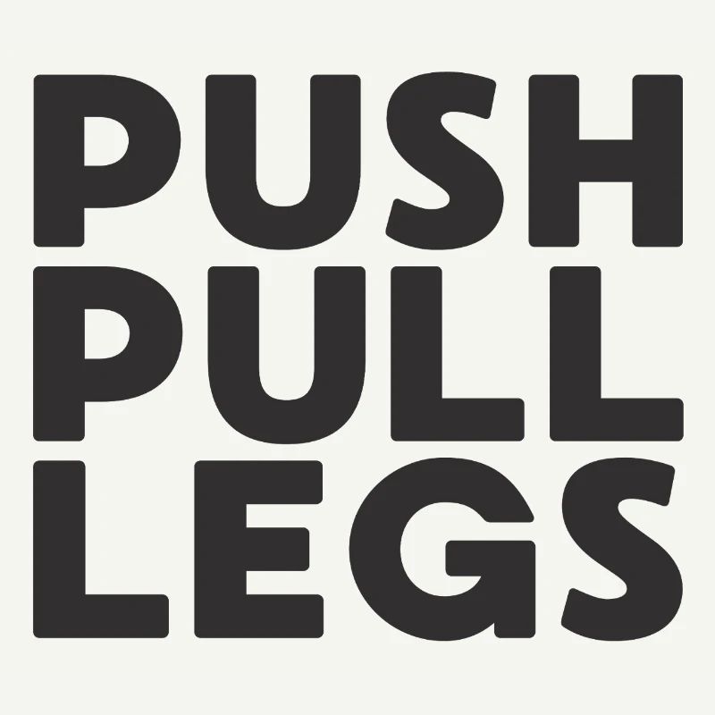 Push Pull Jambes Répéter Entraînementssplit
