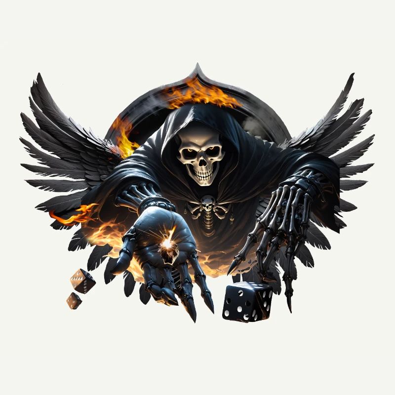 Bones and magic, the skeleton