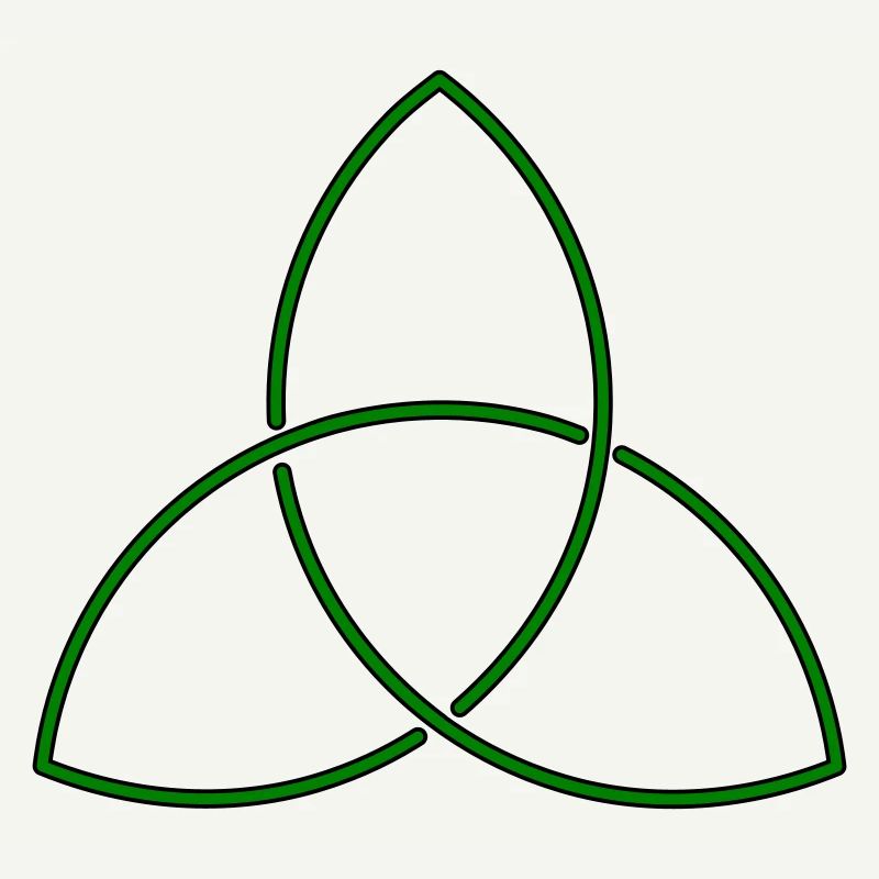Celtic knot (Triquetra)