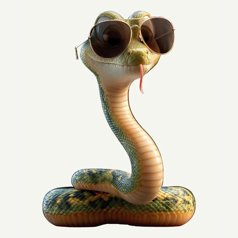 serpent, python, cobra, serpent à sonnettes, serpents