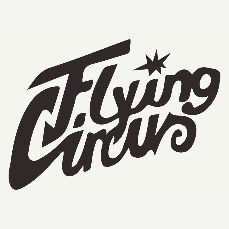 „Flying Circus” Vintage Script