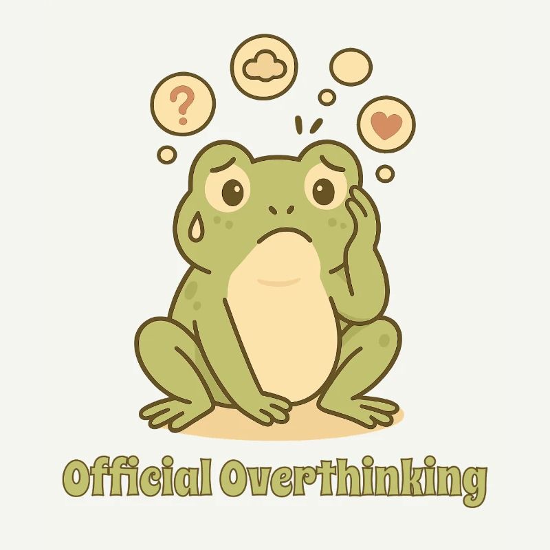 Thoughtful Frog – Overthinking Design
