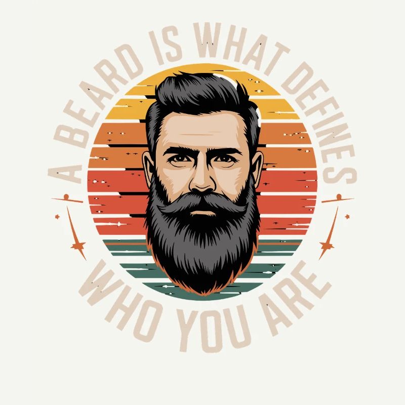 Ein Bart Definiert Wer Du Bist Retro Style