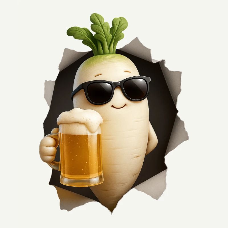 Radieschen Bier