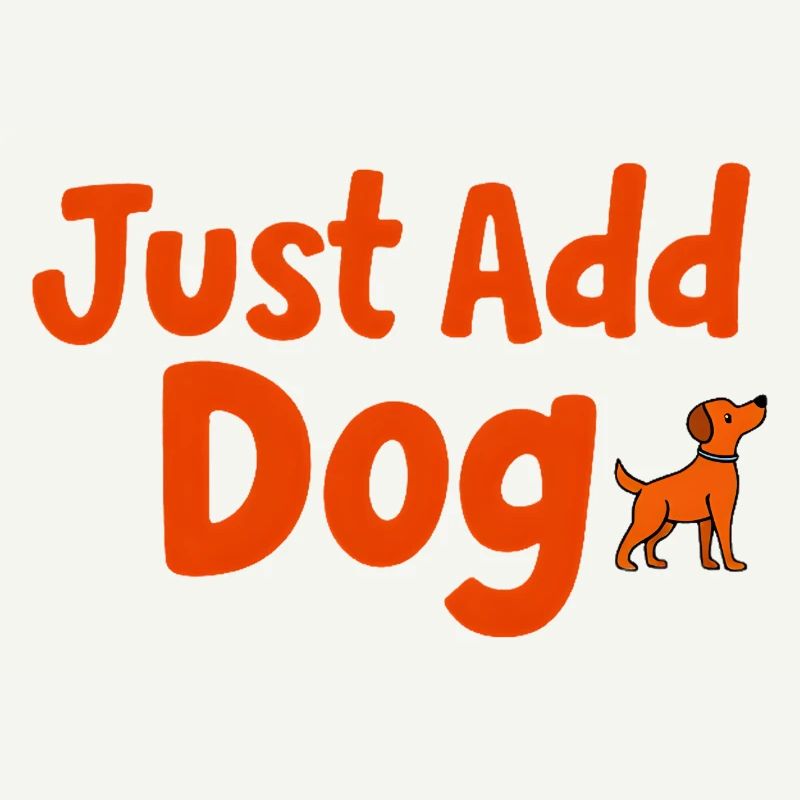 Ajoutez simplement l’impression de chien