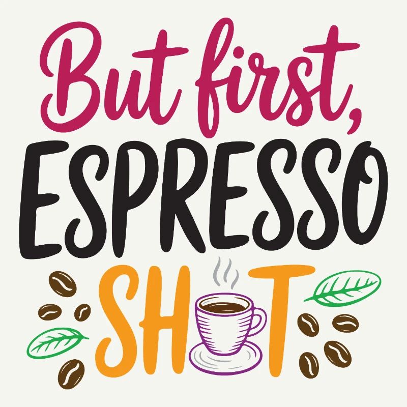 Aber erster Espresso-Shot