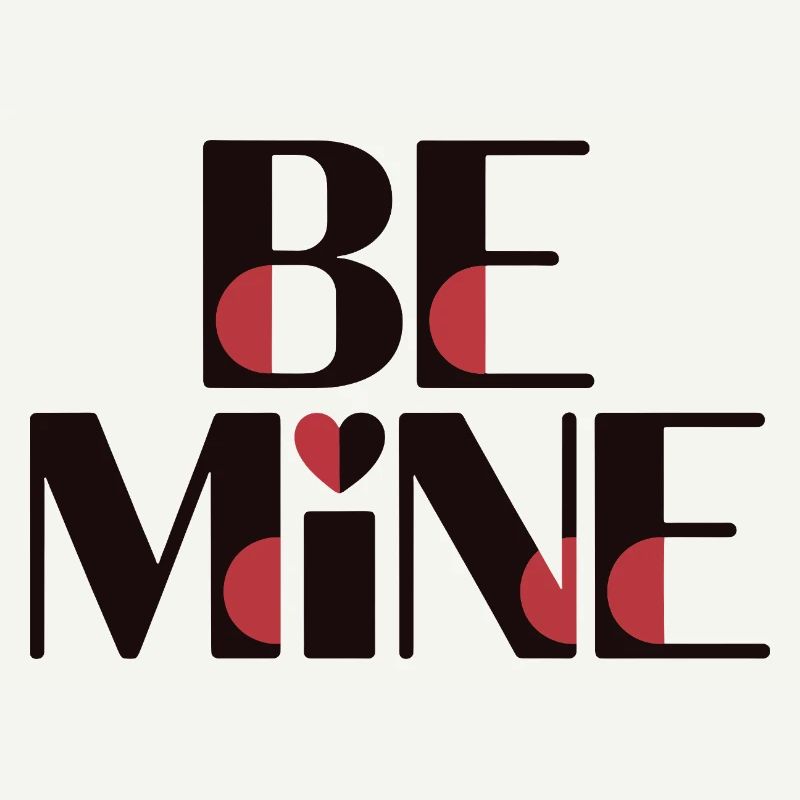 Accent rouge Be Mine