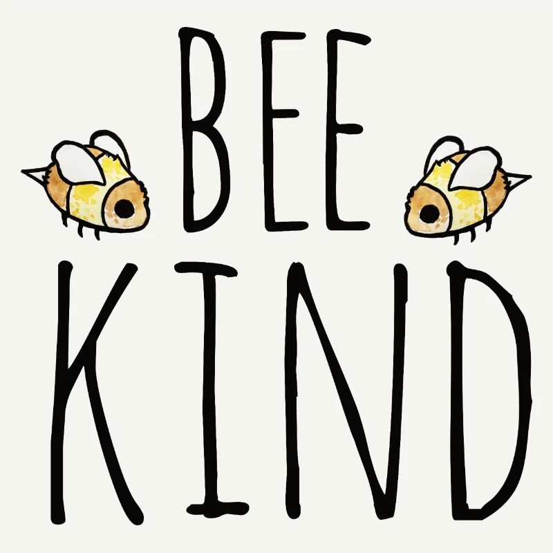 Bee Kind Typography