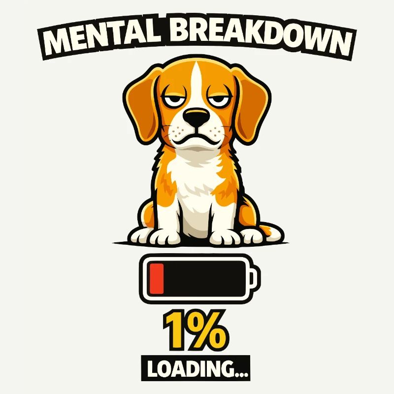 Mental Breakdown Beagle Loading