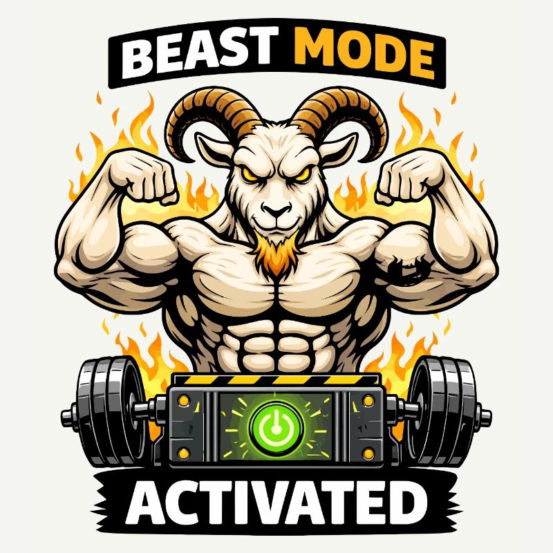 Focus Mode Activated Goat