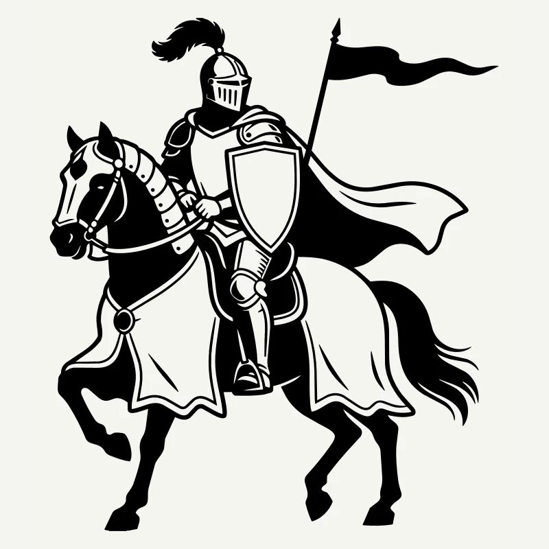 Chevalier à cheval