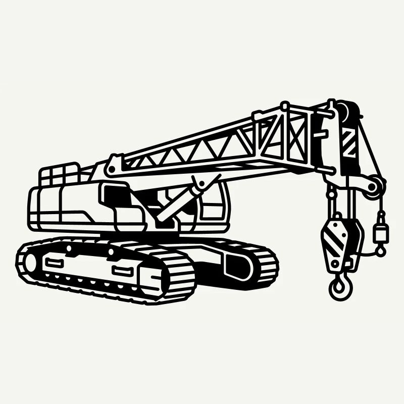 Machine à grue