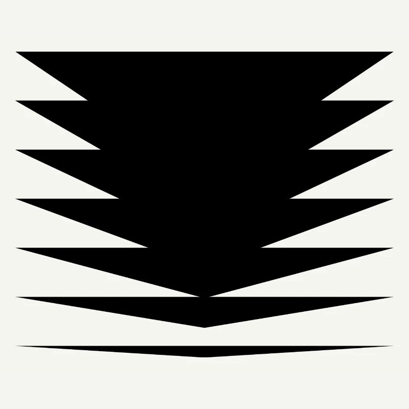 Black triangles design