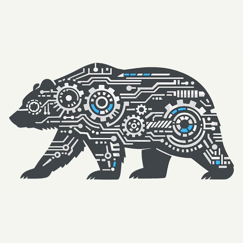 Kibernetic Bear Circuit Pattern