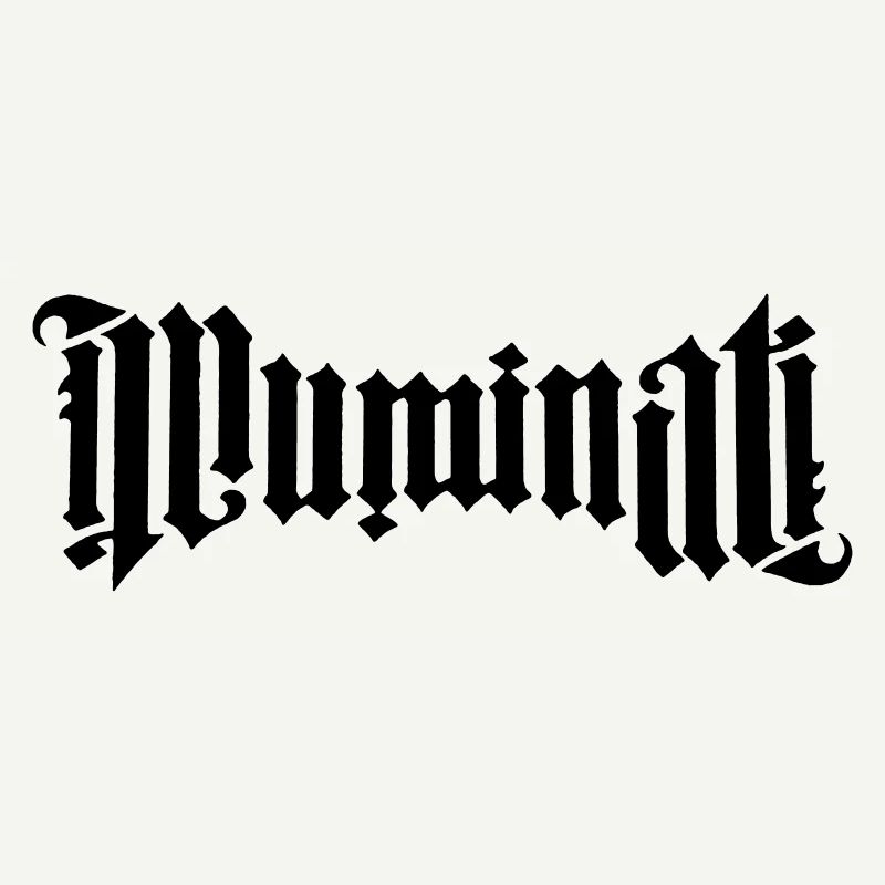 Ambigramm Illuminati