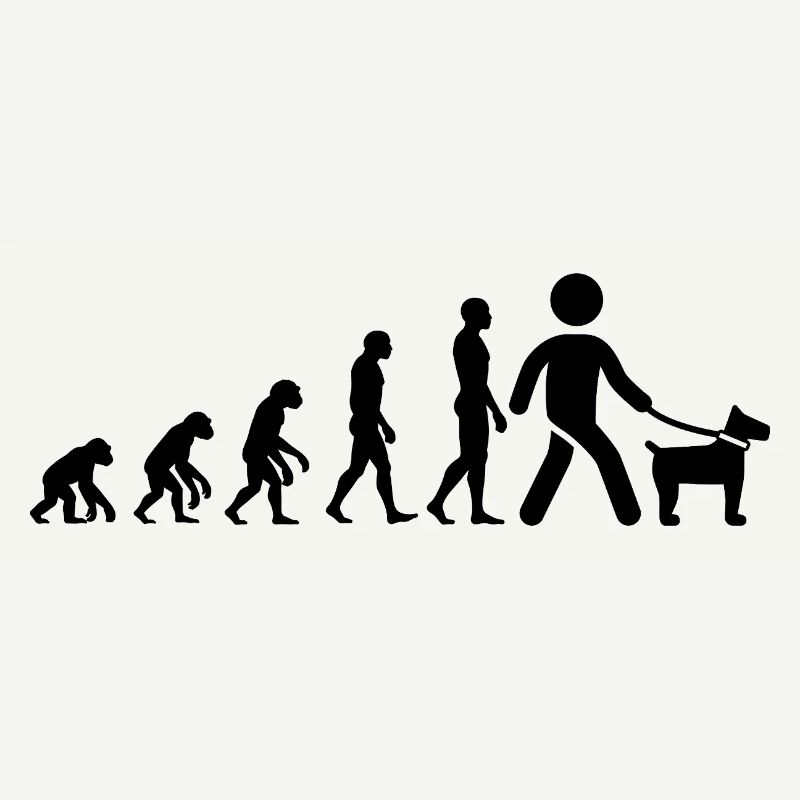 ÉVOLUTION : NÉ POUR CHIEN ! LES CHIENS ADORENT, PROMENEUR DE CHIENS