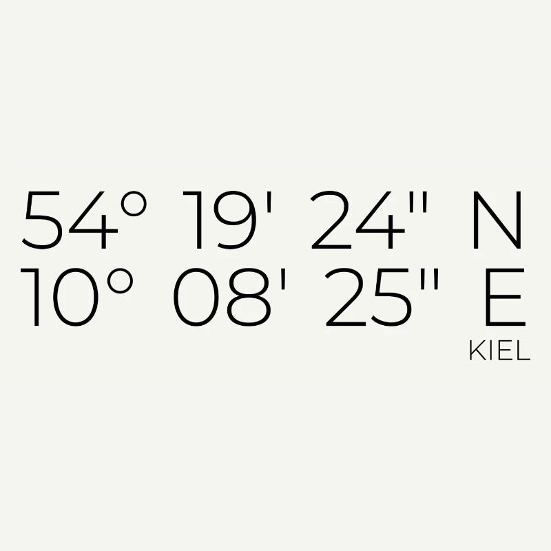 coordinates Kiel
