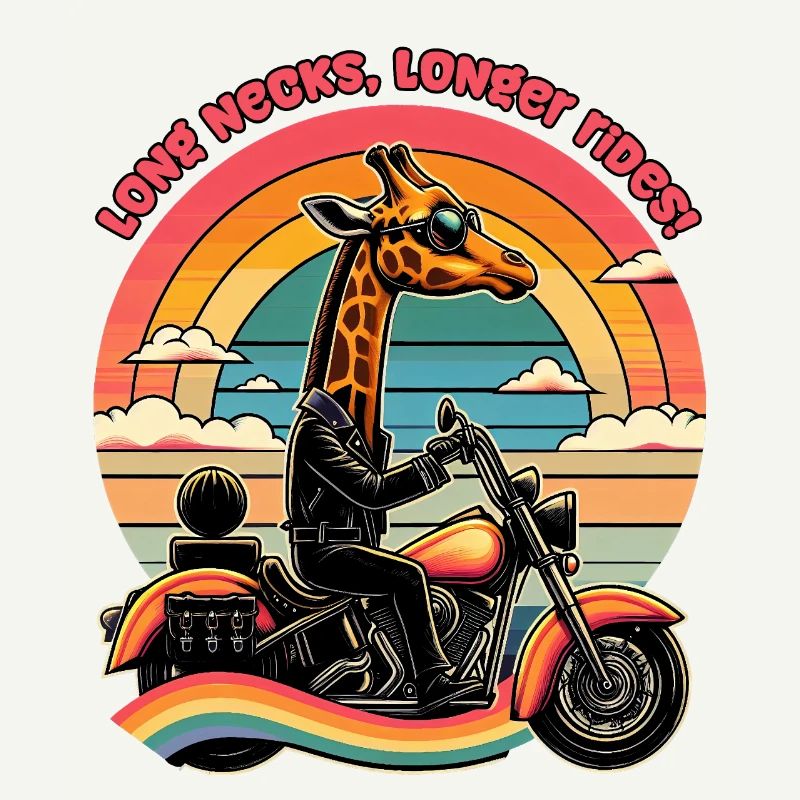 GIRAFFE RIDER : LONGS COUS PLUS LONGS