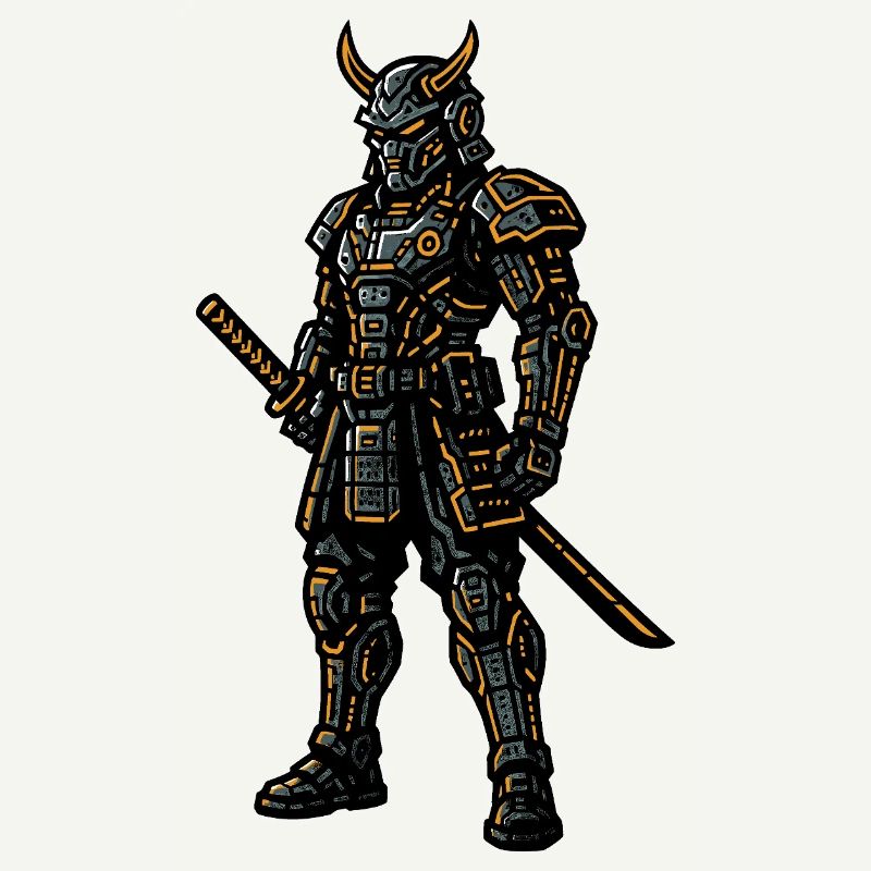 Cyberpunk Samurai