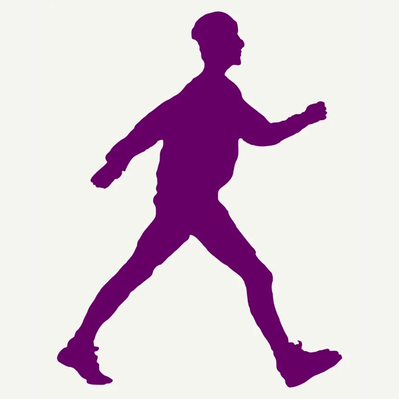 Image d’ombre de Walker violette