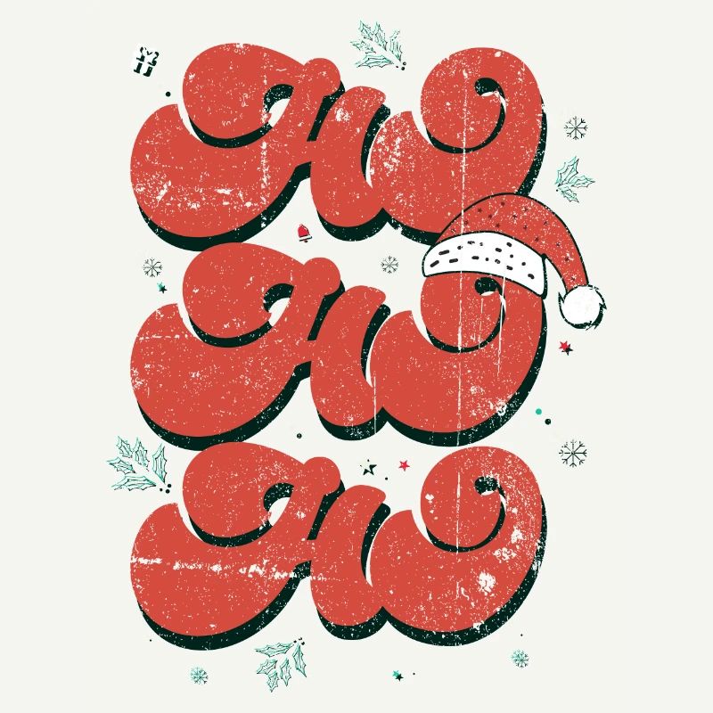 Ho Ho Ho Festive Script