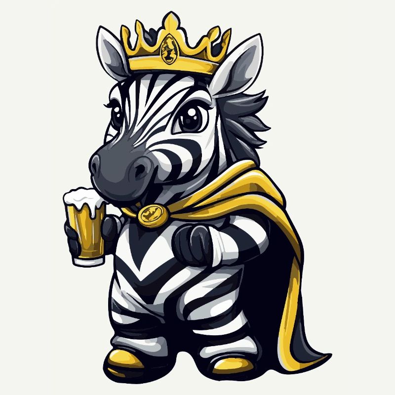 Zebra Bier König