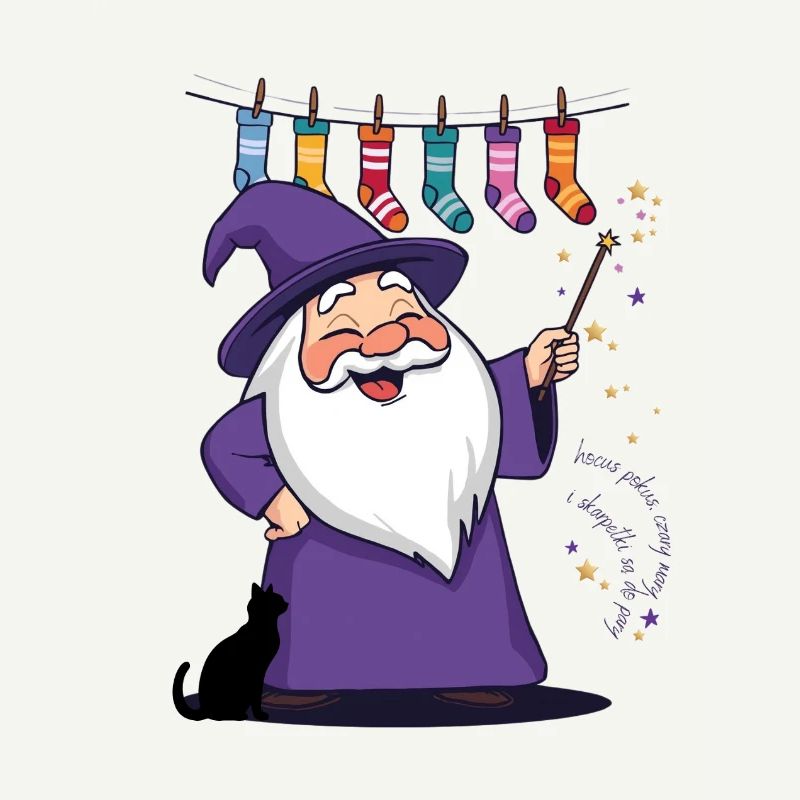Der Zauberer und die Socken