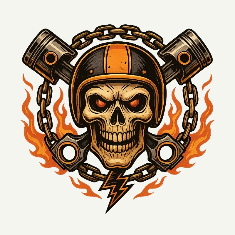 Skull Rider – Dunkler Biker-Geist