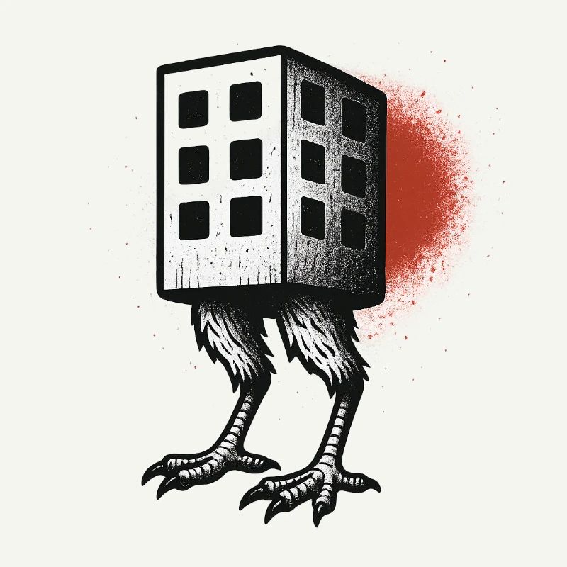 Cube Building with Legs