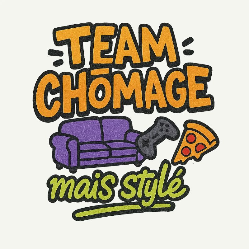 Team chomage mais stylé
