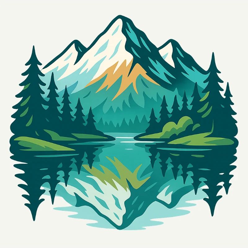 Réflexion alpine