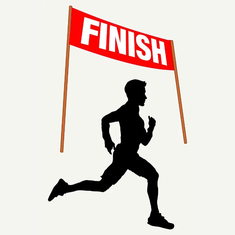 Arrivée du coureur – Victory Run