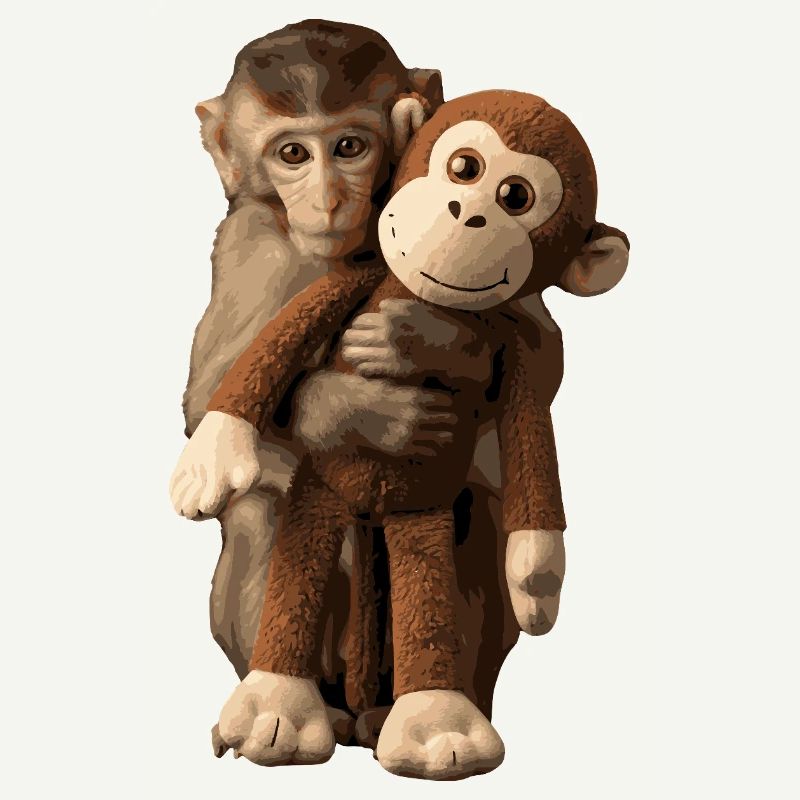 Viral Punch Monkey Geschenkidee Souvenir