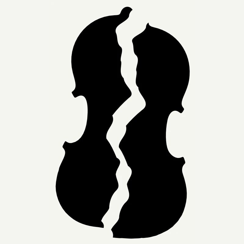 Violon brisé