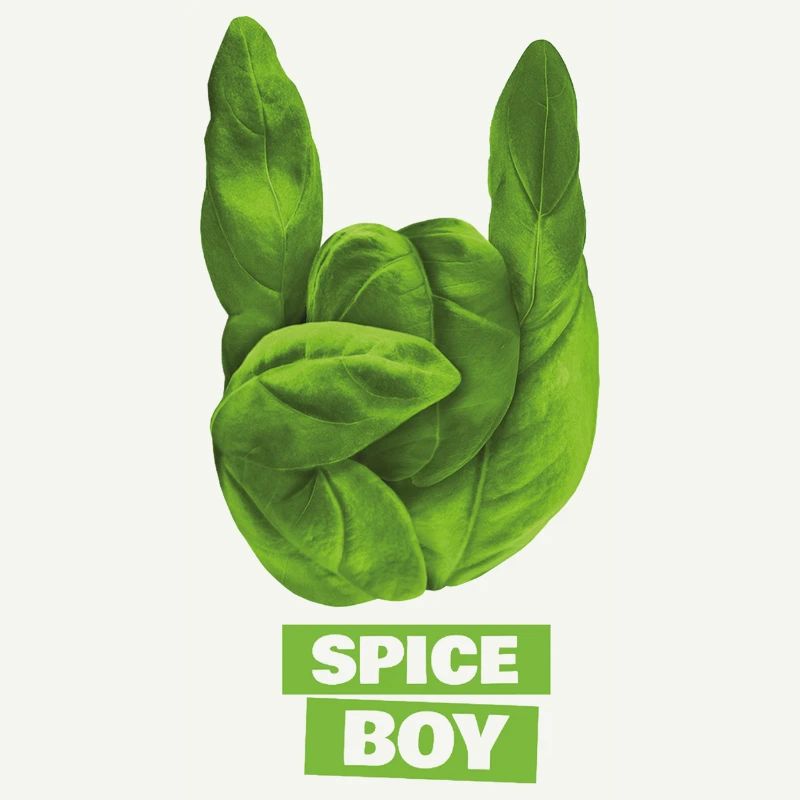 Spiceboy - Basil - Devil Horns - Rock 'n' Roll