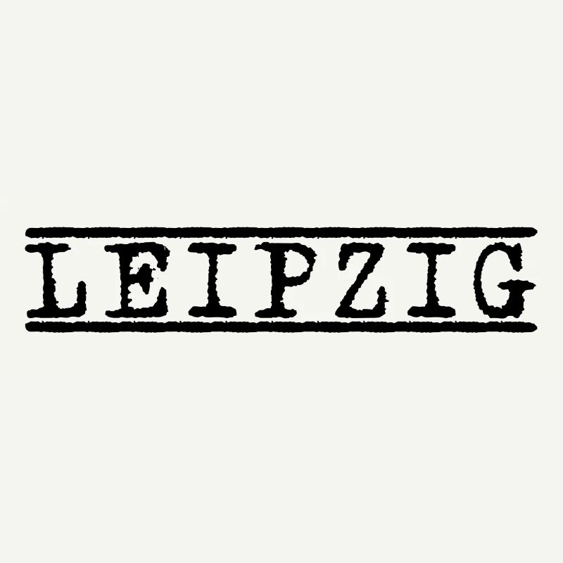 Leipzig – Vintage Cities Stamp Design
