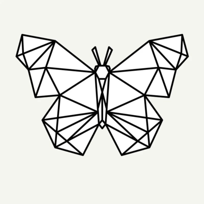 Conception de papillon simple