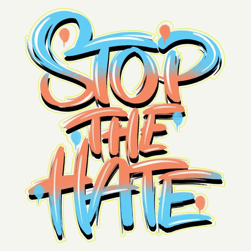 Stop Hate Graffiti